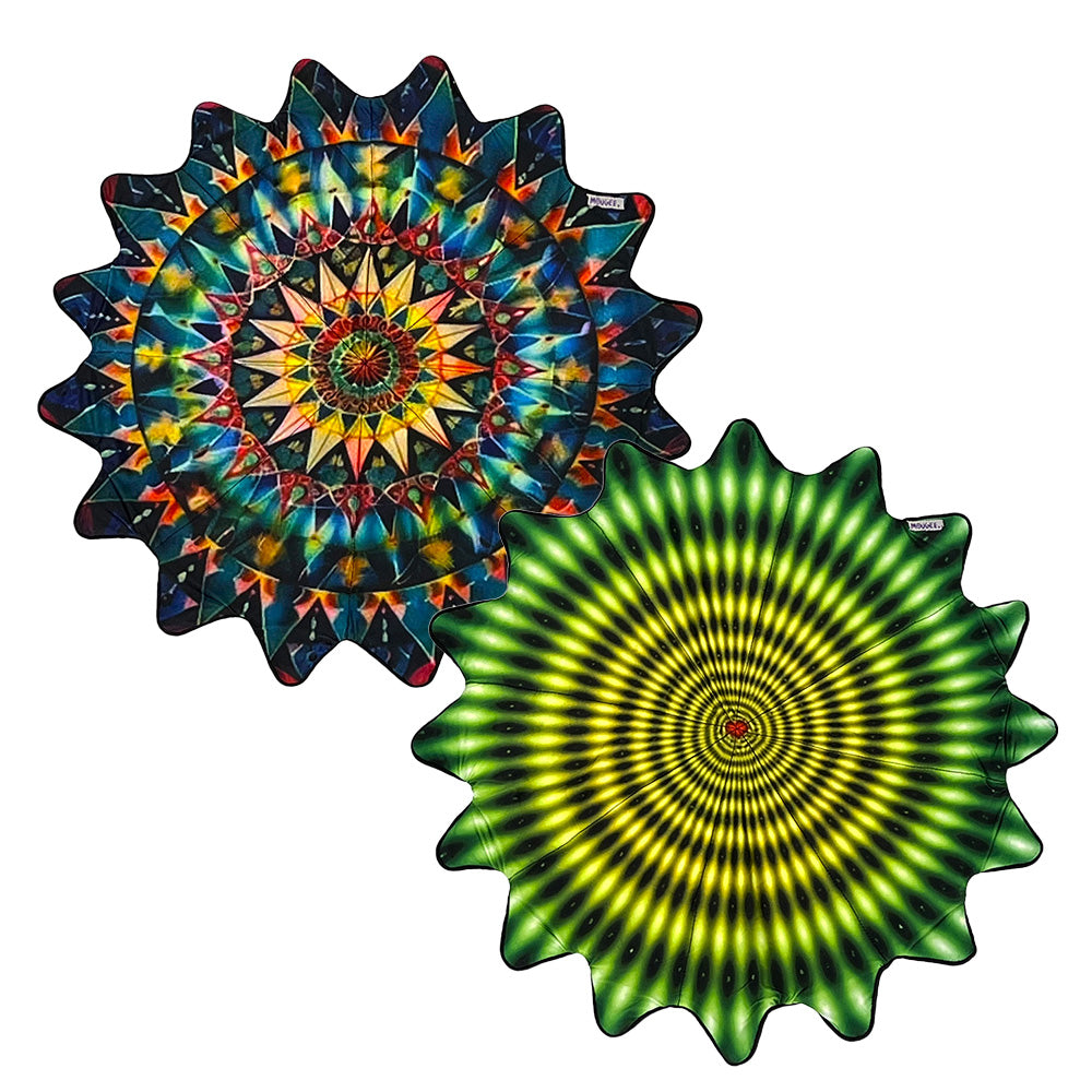 Mougee 16*P Flow Star - 27" Diameter - 16 Point Flow Star - Durable and Vibrant Patterns
