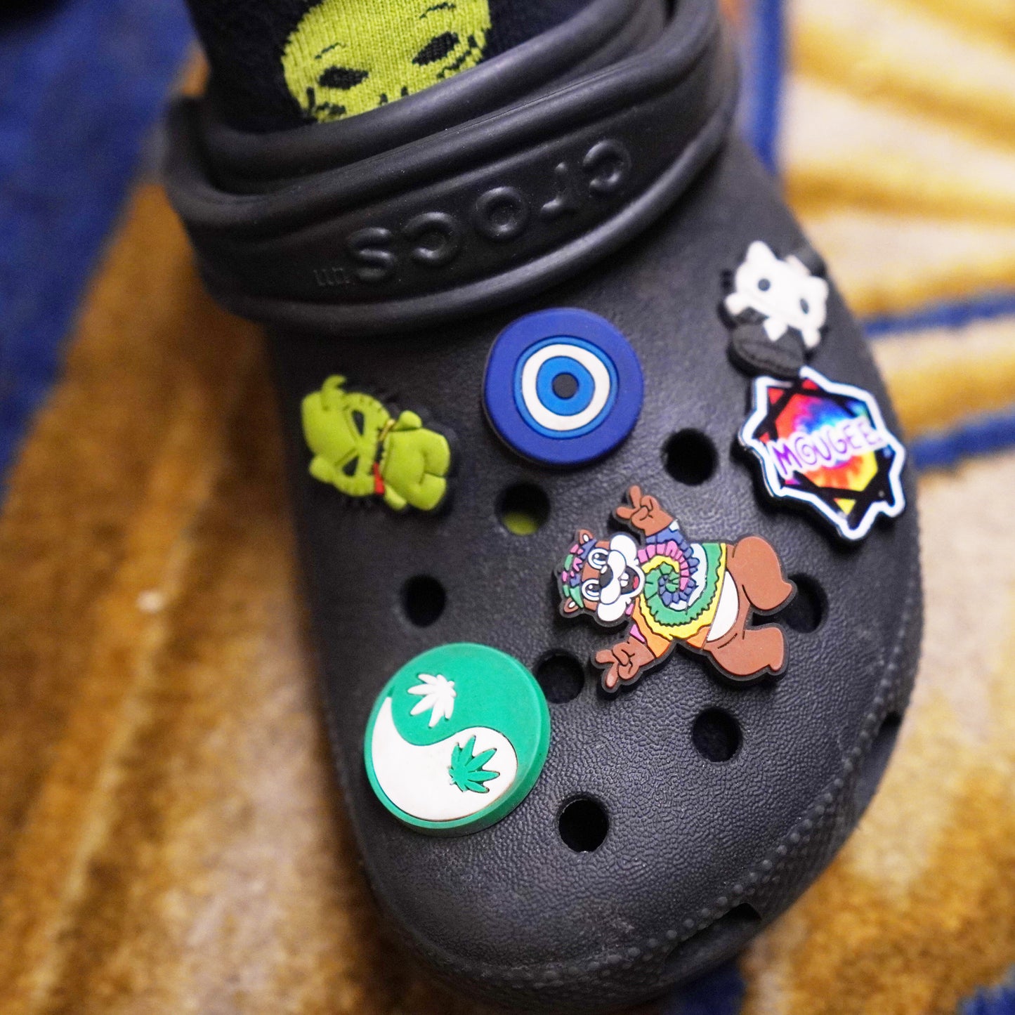 Mougee Jib - Jibitz-style shoe Charm for Crcos - Quality Flow Star Shoe Stud