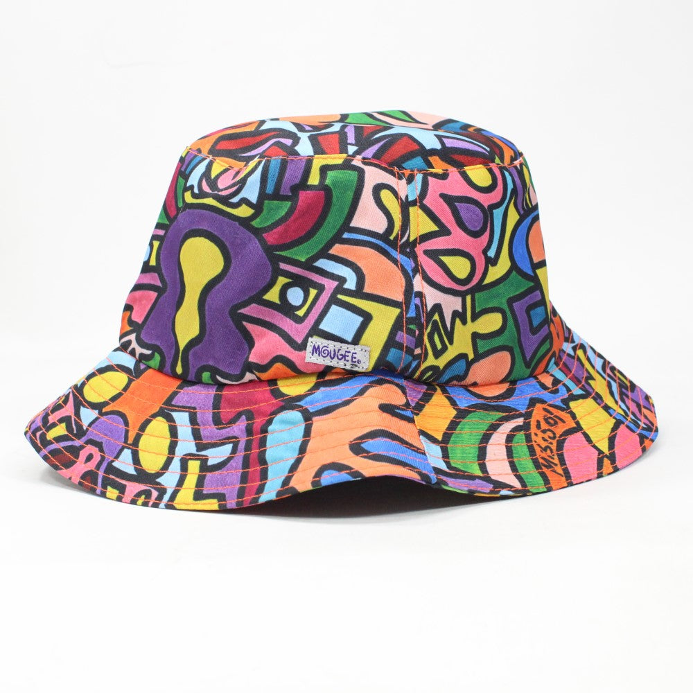 Mougee Bucket Hat - Printed Hat in our most Popular Mougee Designs