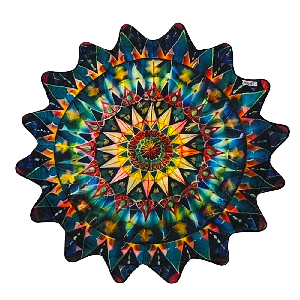 Mougee 16*P Flow Star - 27" Diameter - 16 Point Flow Star - Durable and Vibrant Patterns