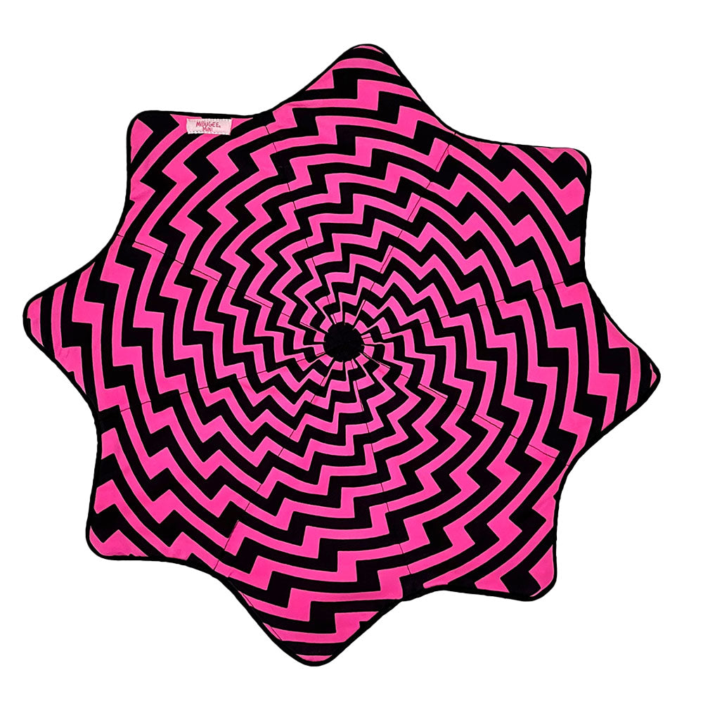 Mougee "Intra" Mini Flow Star - Internal Webbing - 20" Diameter - Durable and Vibrant Patterns