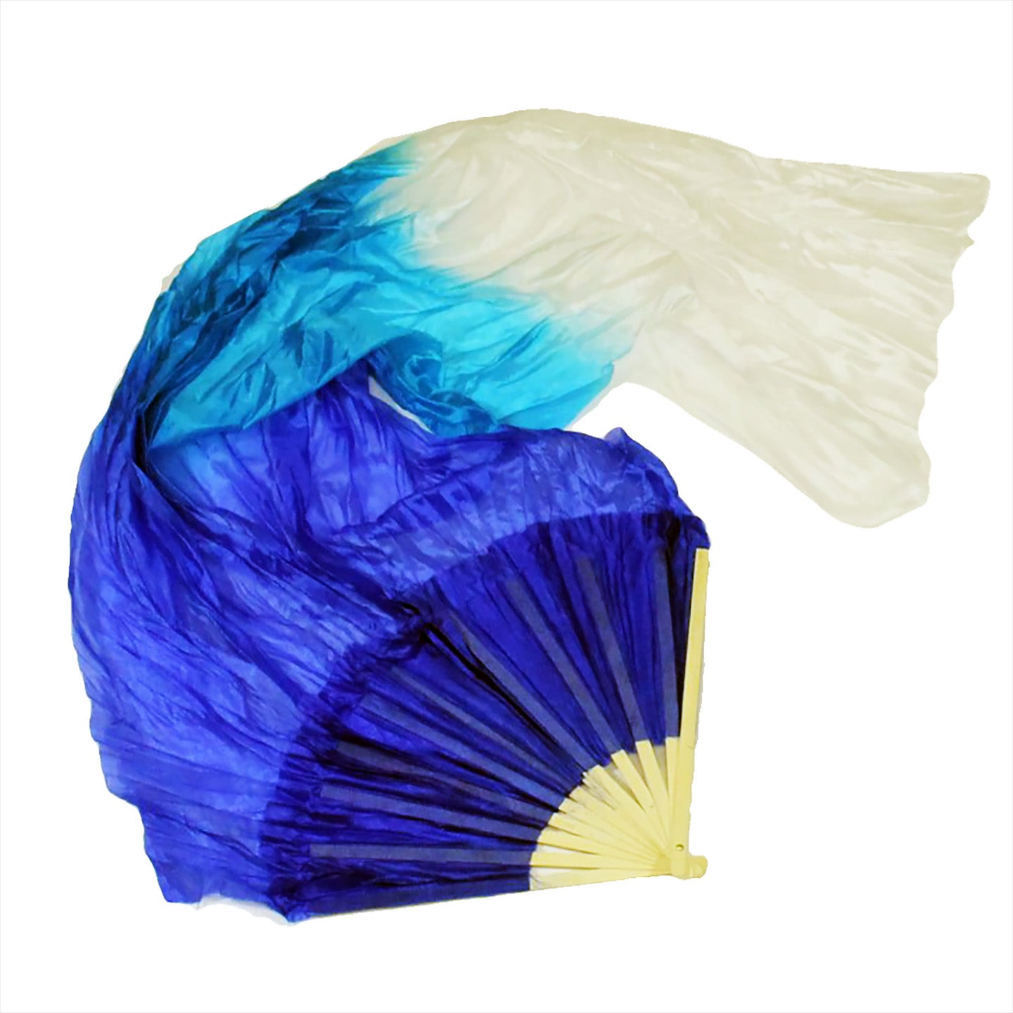 Mougee Silk Fan - For Dance, Festivals, or Just for Fun (Sold Individually)