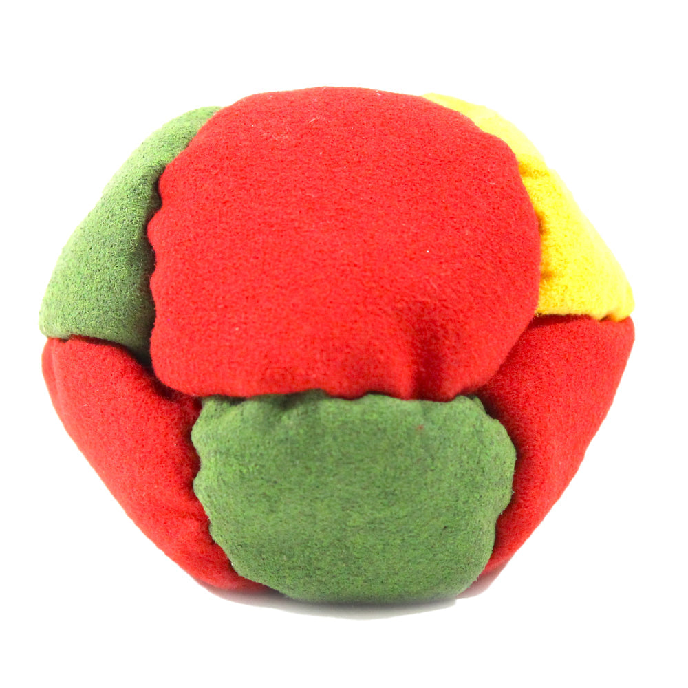 Zeekio Rasta Footbag – 8 Panel - Sand filled - Suede Foot Bag by Zeekio