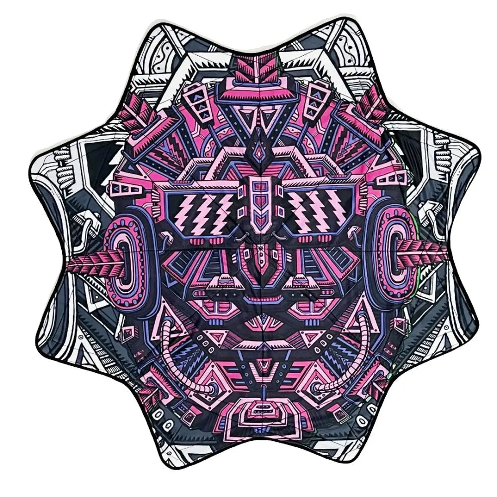 Artist Series: Chris Dyer Designs Exclusively for Mougee Star - Nugatron - Two Sided - Air - flow star