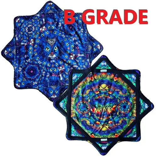 B GRADE - Mougee Air - Flow Star - 27’’ Diameter - Slightly Irregular - Kittyfly Space Catterfly - Morphis Art