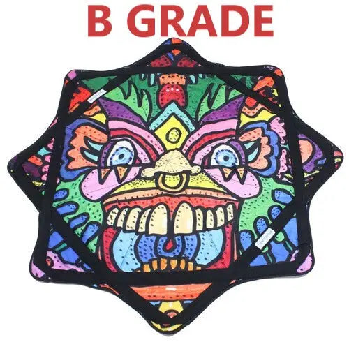 B GRADE - Mougee Air - Flow Star - 27’’ Diameter - Slightly Irregular - CRAY - Toys