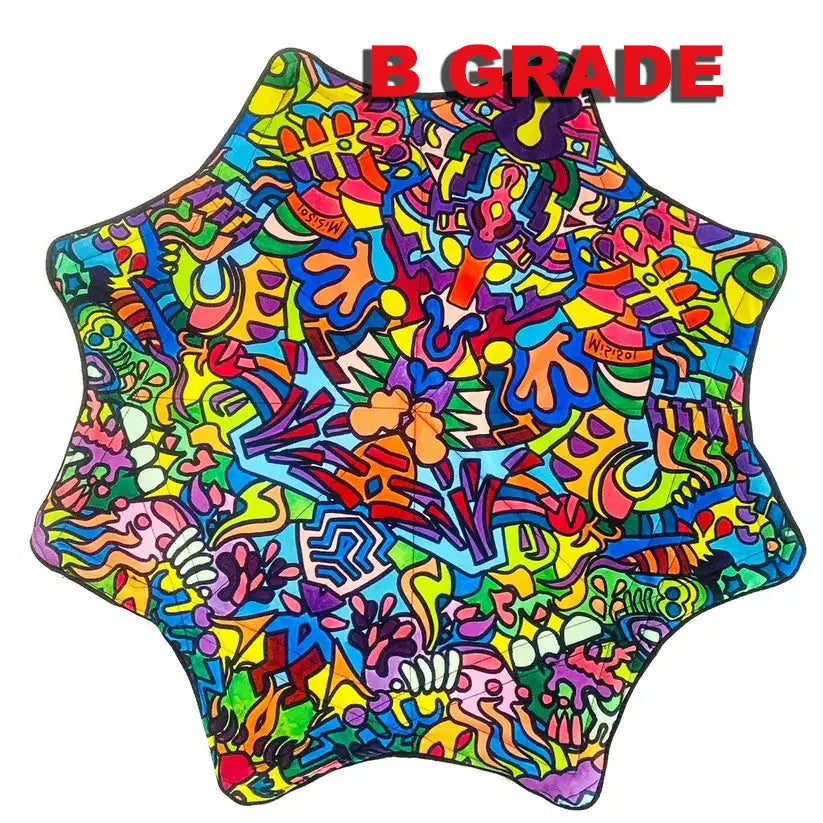 B GRADE - Mougee Air - Flow Star - 27’’ Diameter - Slightly Irregular - Random Puzzle - MiSi501 Collection - Toys