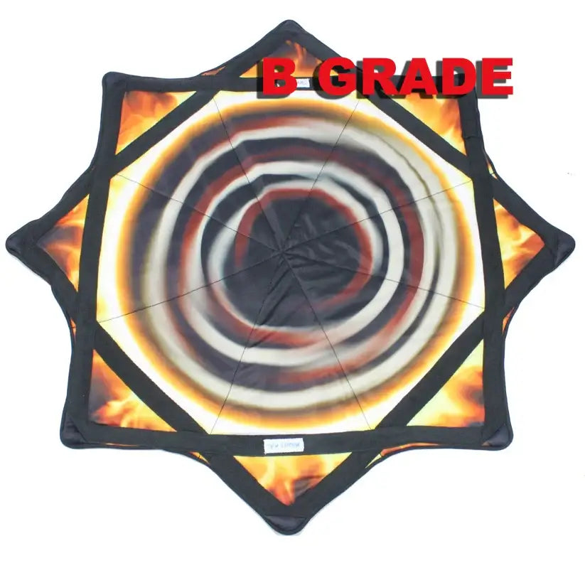 B GRADE - Mougee Air - Flow Star - 27’’ Diameter - Slightly Irregular - Ring of Fire - Toys