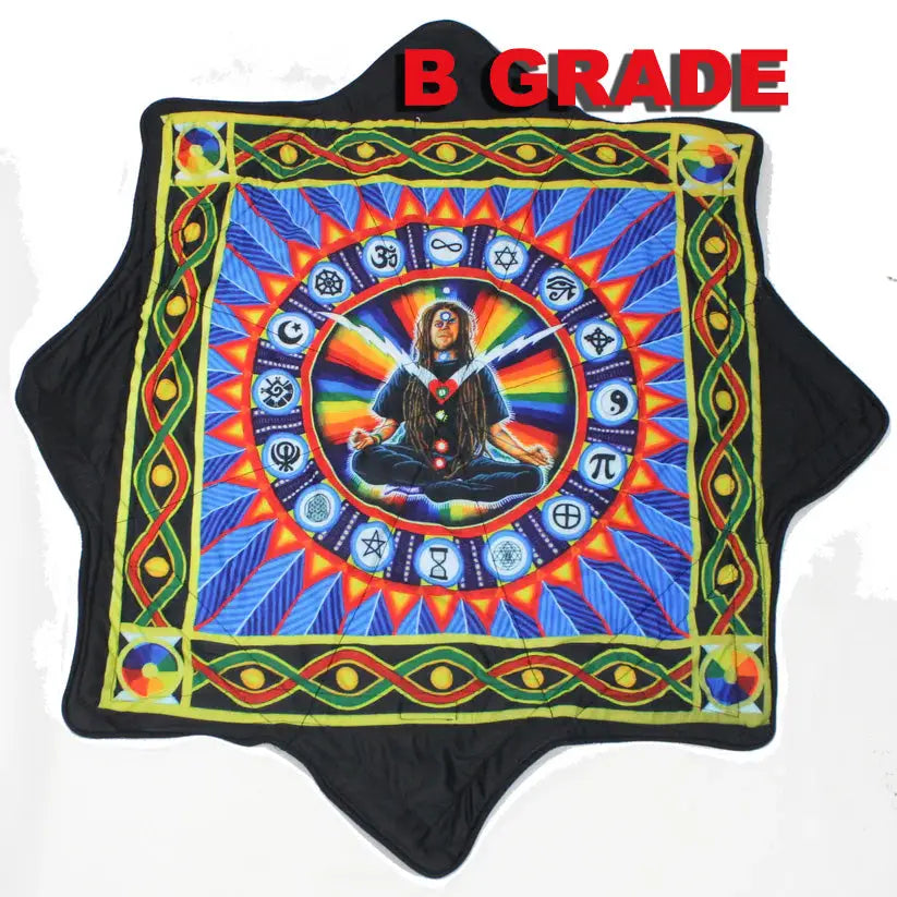 B GRADE - Mougee Air - Flow Star - 27’’ Diameter - Slightly Irregular - Time for Oneness - Chris Dyer - Toys