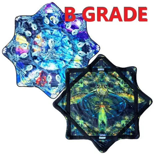 B GRADE - Mougee Air - Flow Star - 27’’ Diameter - Slightly Irregular - Turtle Abduction Alien Mushroom - Morphis Art