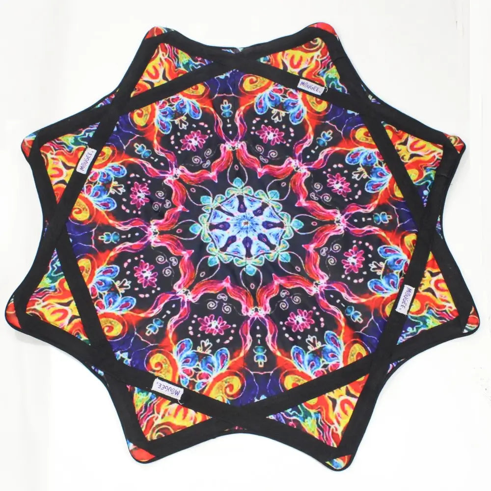 B GRADE - Mougee Classic Flow Star - 27’’ Diameter - Slightly Irregular - Kaleidoscope - Juggling