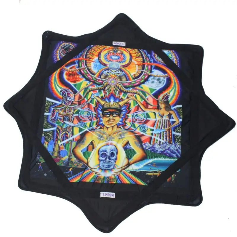 B GRADE - Mougee Classic Flow Star - 27’’ Diameter - Slightly Irregular - Moment of Truth- Chris Dyer - Juggling