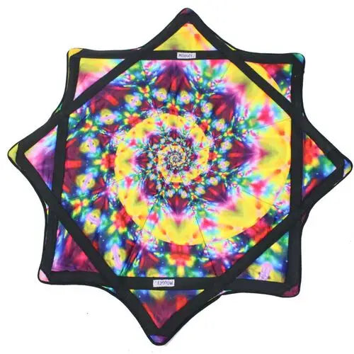 B GRADE - Mougee Classic Flow Star - 27’’ Diameter - Slightly Irregular - Fractalicious - Juggling