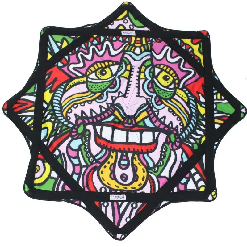 B GRADE - Mougee Classic Flow Star - 27’’ Diameter - Slightly Irregular - Psycho Billy - Misi501 Design - Juggling