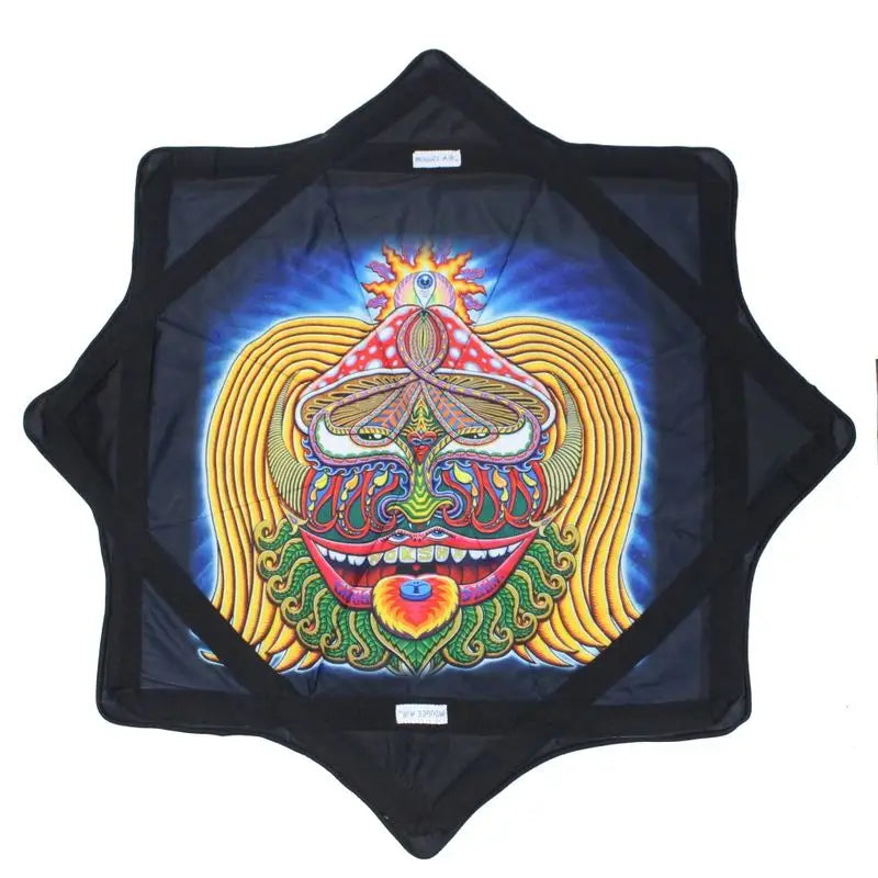 B GRADE - Mougee Classic Flow Star - 27’’ Diameter - Slightly Irregular - Moksha Master- Chris Dyer - Juggling