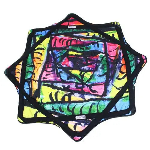 B GRADE - Mougee Classic Flow Star - 27’’ Diameter - Slightly Irregular - In Box - Juggling