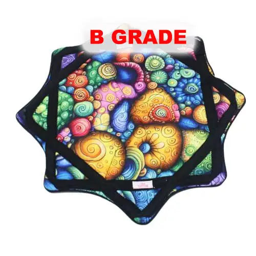 B GRADE - Mougee Mini Star Flow - 20’’ Diameter - Slightly Irregular - Delicious - Juggling
