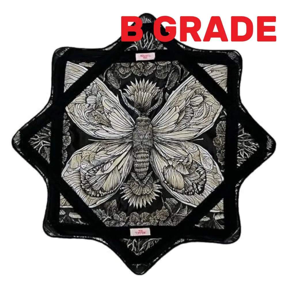 B GRADE - Mougee Mini Star Flow - 20’’ Diameter - Slightly Irregular - Metamothosis - Two Sided - @kuwalaburr - Juggling