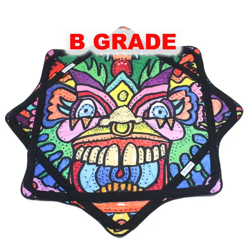 B GRADE - Mougee Mini Star Flow - 20’’ Diameter - Slightly Irregular - CRAY - Juggling