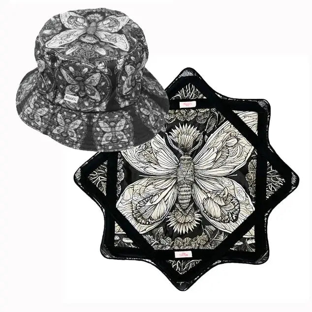Mougee 1st Art Contest Winners - Flow Stars and Bucket Hats - Metamothosis Combo Star Hat -(Large/XL) - Toys