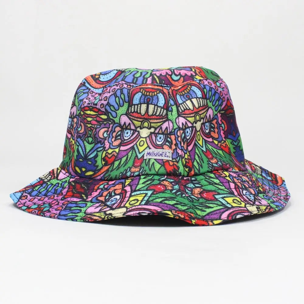 Mougee Bucket Hat - Printed in our most Popular Designs - Cray - SM/MD - Apparel