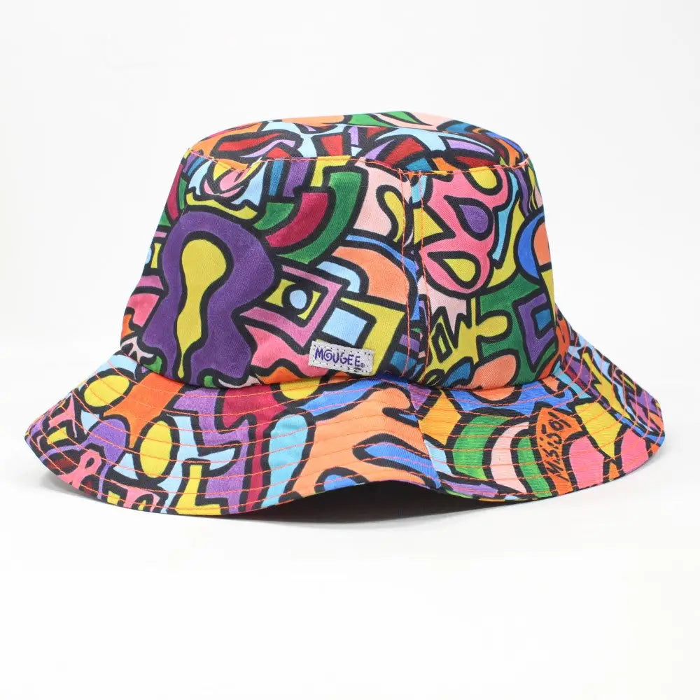 Mougee Bucket Hat - Printed in our most Popular Designs - Random Puzzle - SM/MD - Apparel