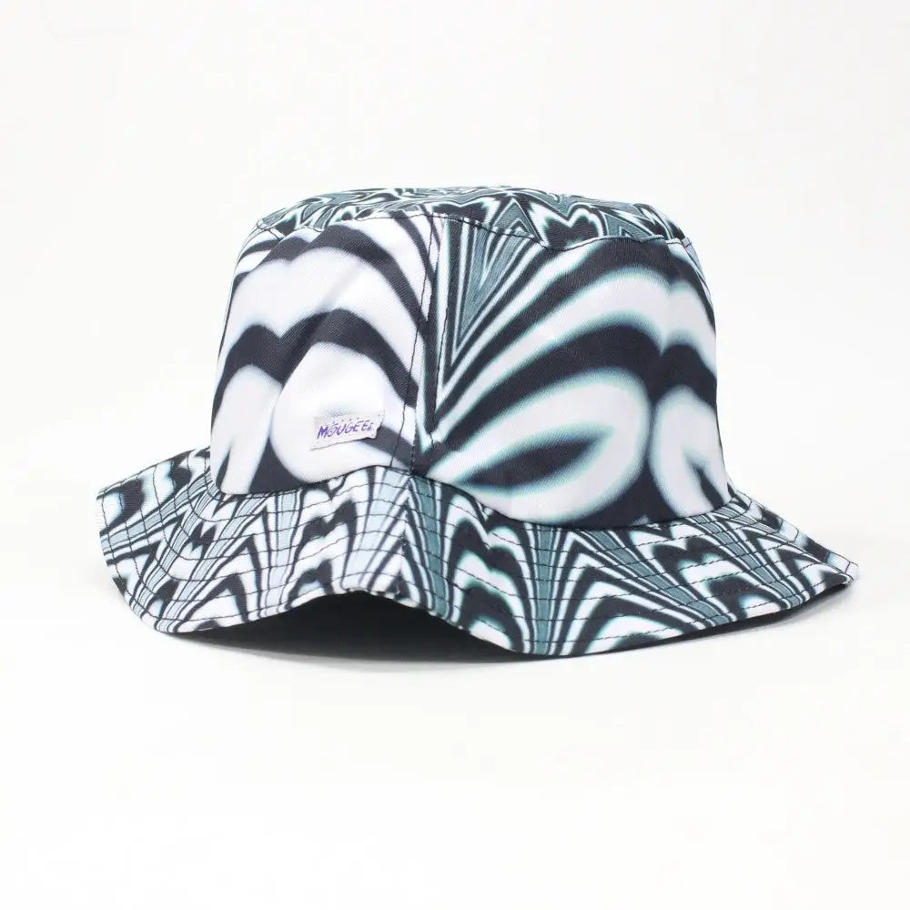 Mougee Bucket Hat - Printed in our most Popular Designs - Zebradelic - SM/MD - Apparel