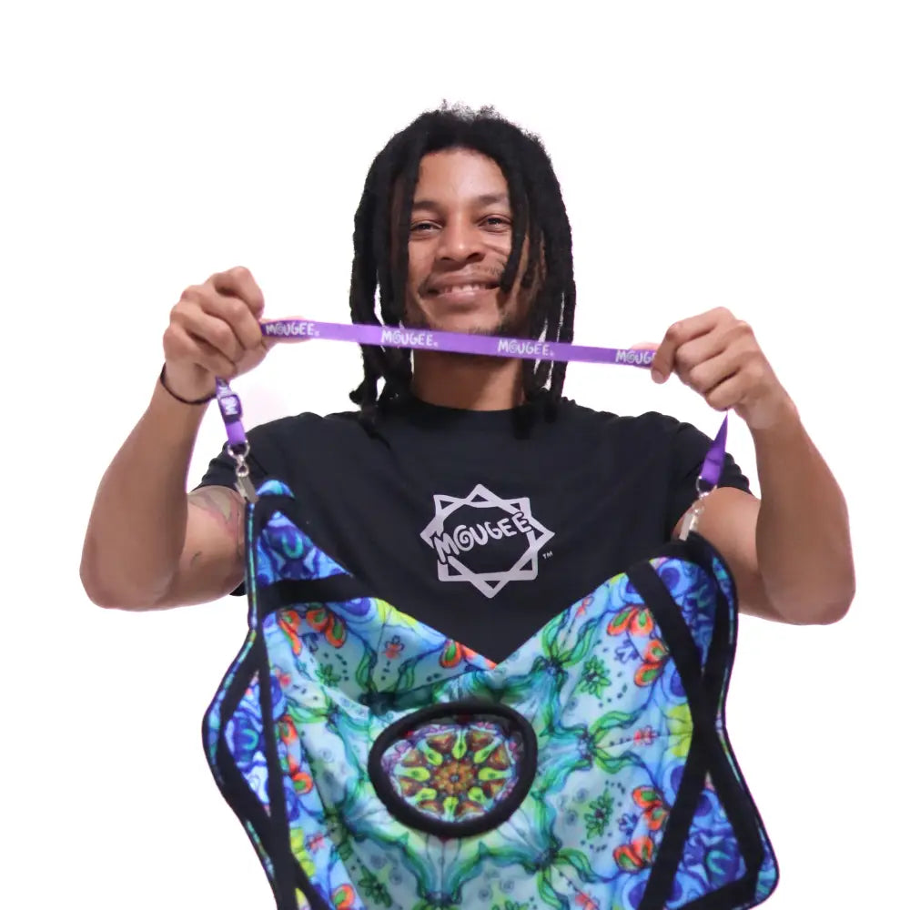 Mougee Flow Star Strap - Adjustable Length with Heavy Duty Clips! - Purple - Toys