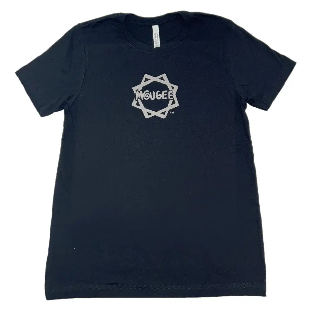 Mougee Logo T- Shirt - 100% Cotton Tee! - Youth Medium Black - Apparel