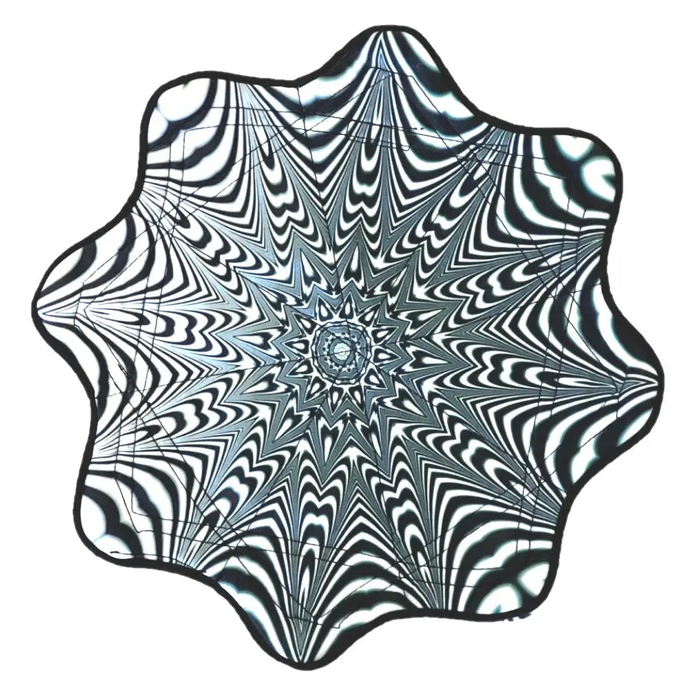 Mougee - Micro Flow Star - A Pocket Friendly Micro Version Flow Star - Zebradelic - Flow Toys