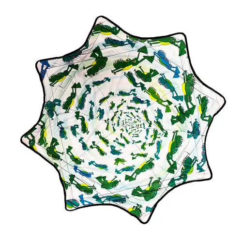 Mougee Mini Star - 20’’ (50cm) Diameter 8.5 oz (240g) - Spinning Frogs