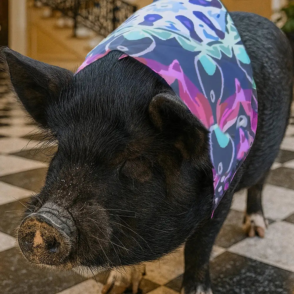 Mougee Pet Bandana - Match Your Favorite Flow Star Designs with Pet! - Apparel