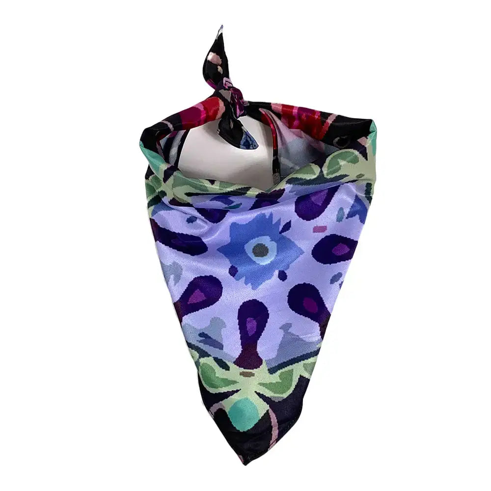 Mougee Pet Bandana - Match Your Favorite Flow Star Designs with Pet! - Extra Small / Kaleidoscope - Apparel