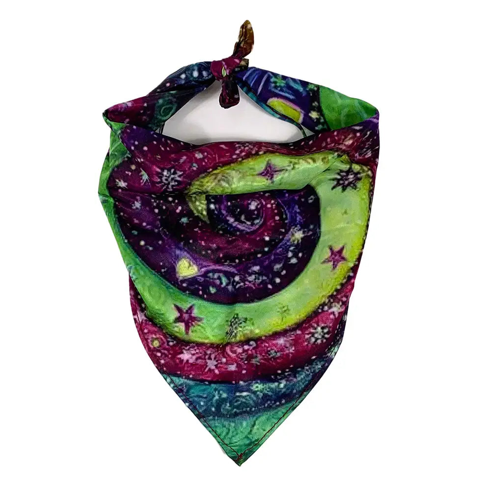 Mougee Pet Bandana - Match Your Favorite Flow Star Designs with Pet! - Extra Small / Celestial - Apparel