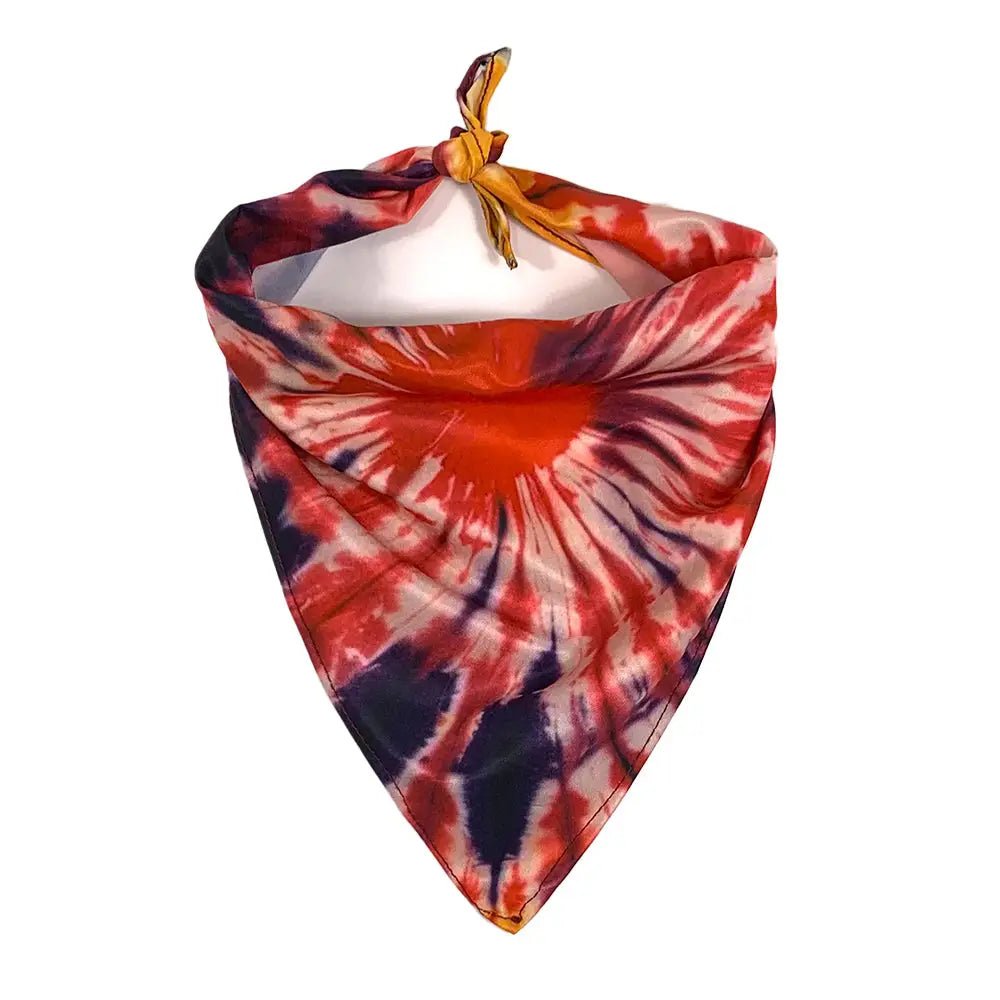 Mougee Pet Bandana - Match Your Favorite Flow Star Designs with Pet! - Extra Small / Sunrise Tie Dye - Apparel