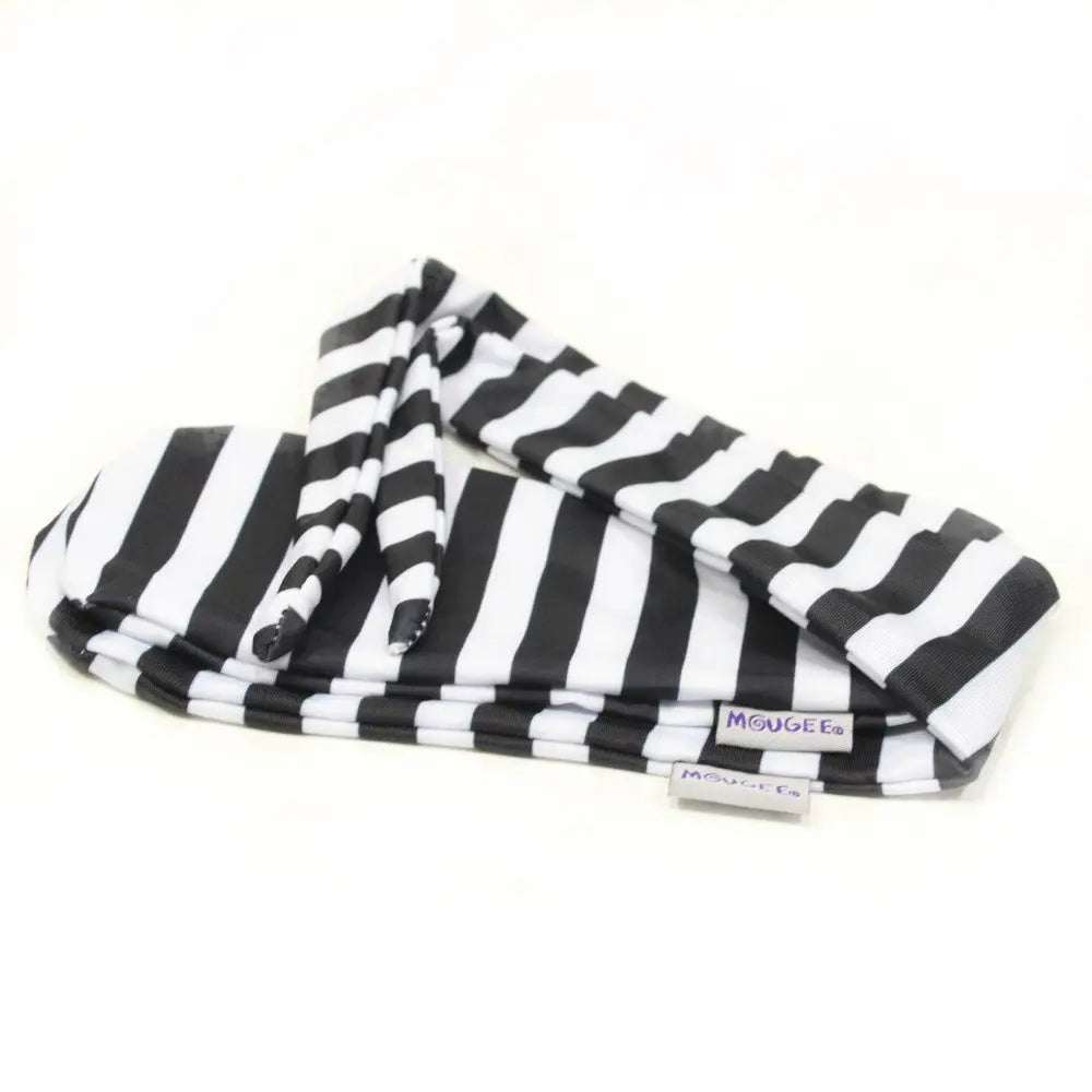 Mougee Sock Poi - Quality Nylon POI - Black and White Stripe 22’’