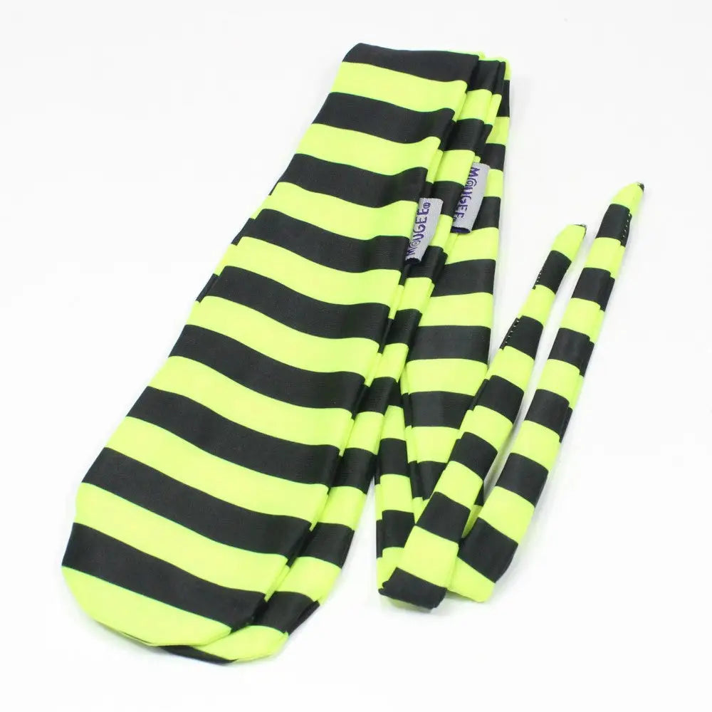 Mougee Sock Poi - Quality Nylon POI - Yellow and Black Stripes 28’’