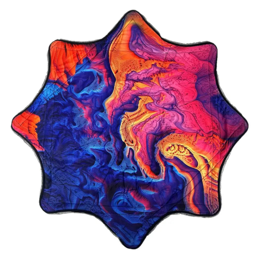 Mougee Spark Flow Star - AIR 28’’ MIDWAY 24’’ - Rechargeable Multi-Colored LED Lights - 3 Modes - Zanzibar - Juggling