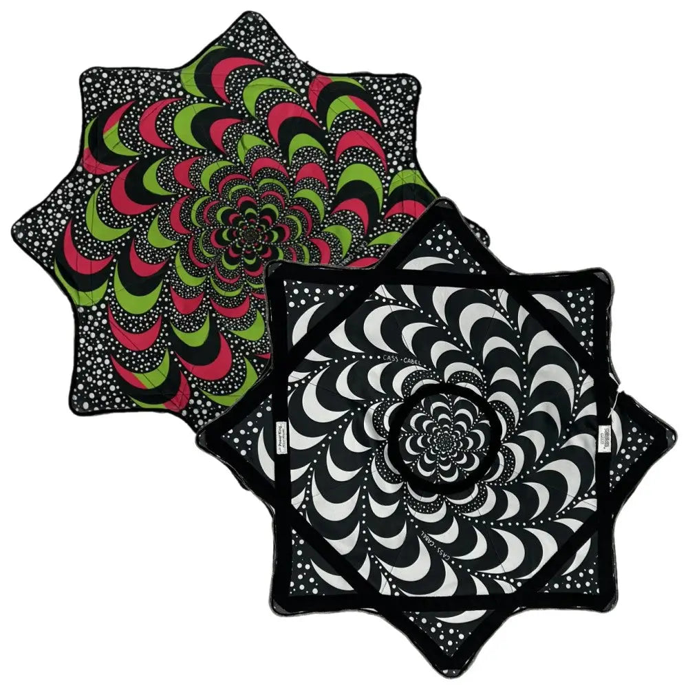 Mougee Spark Flow Star - AIR 28’’ MIDWAY 24’’ - Rechargeable Multi-Colored LED Lights - 3 Modes - Juggling