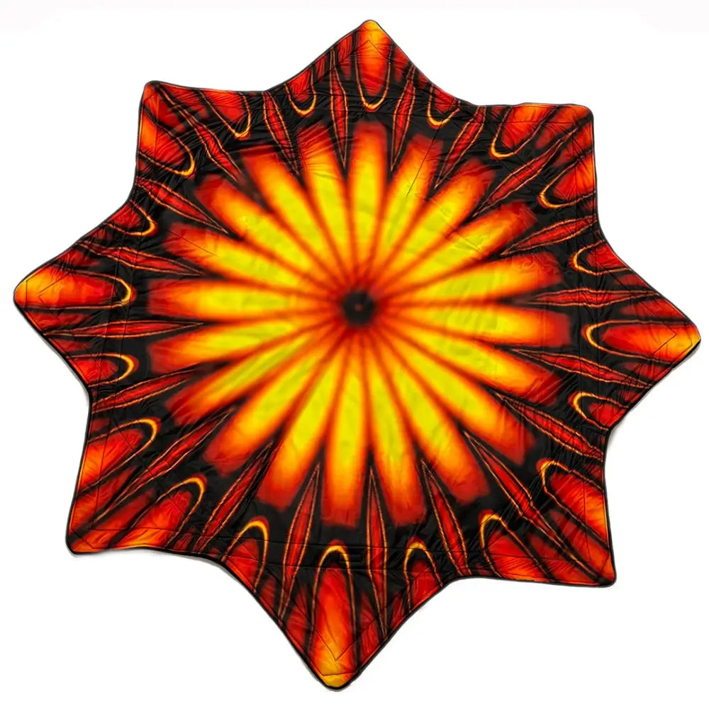 Mougee Star - Beast - A very big and bad flow star 50’’ 3 lb. - Amber Bloom - Flow Toys