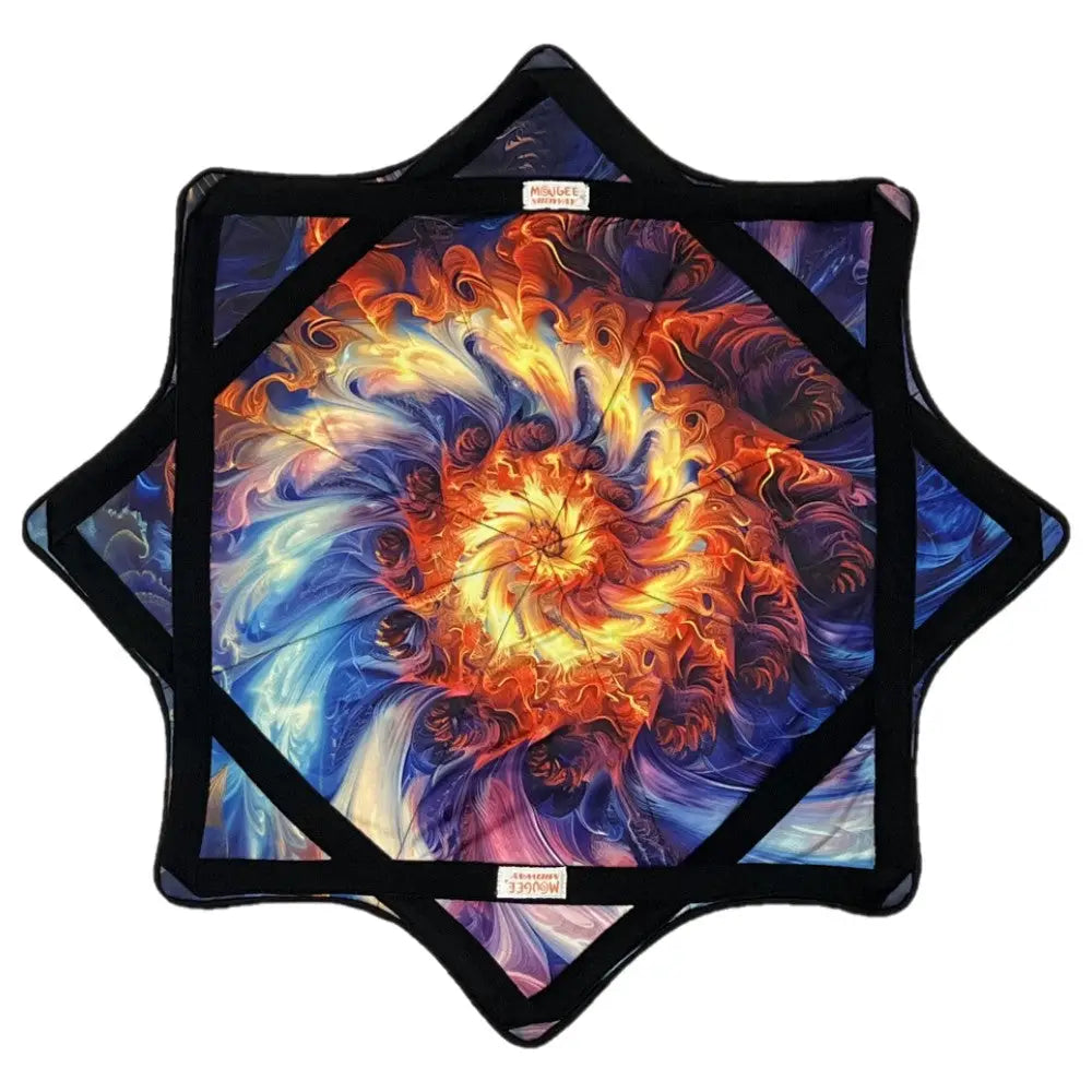 Mougee Star Midway- 24’’ Diameter -Not too big Not small - Just right - Fire Spin - flow star