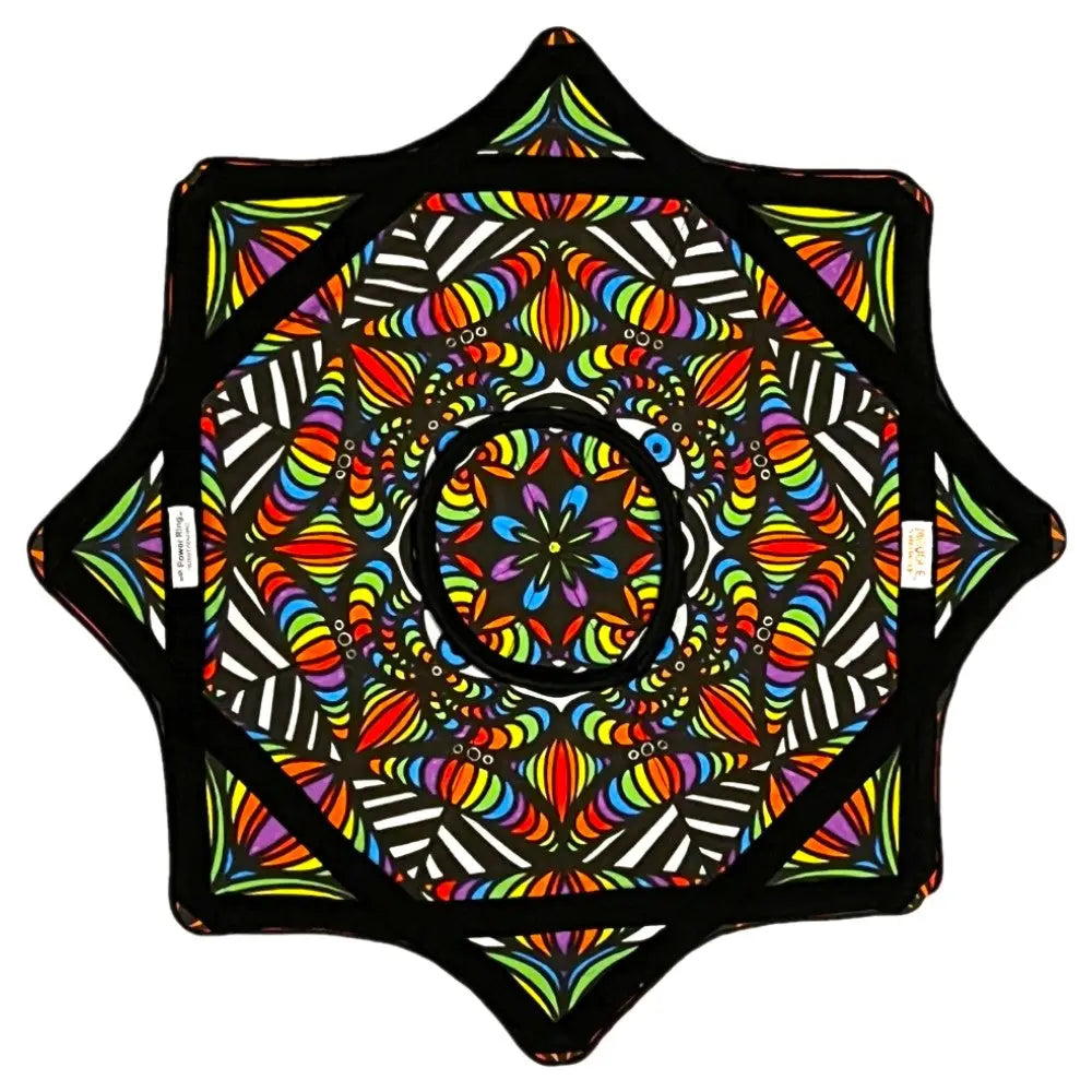 Mougee Star Midway- 24’’ Diameter -Not too big Not small - Just right - Rainbow Vision with Power Ring by @groovtoon