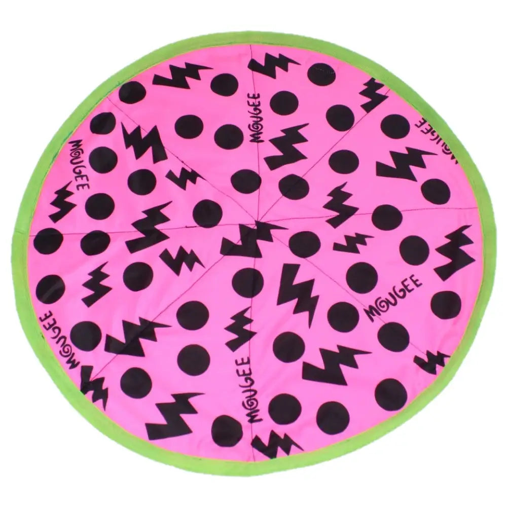 Mougee Star - Pizza Series - Perfectly Weighted - PINK VOLT (UV Reflective) - Flow Toys