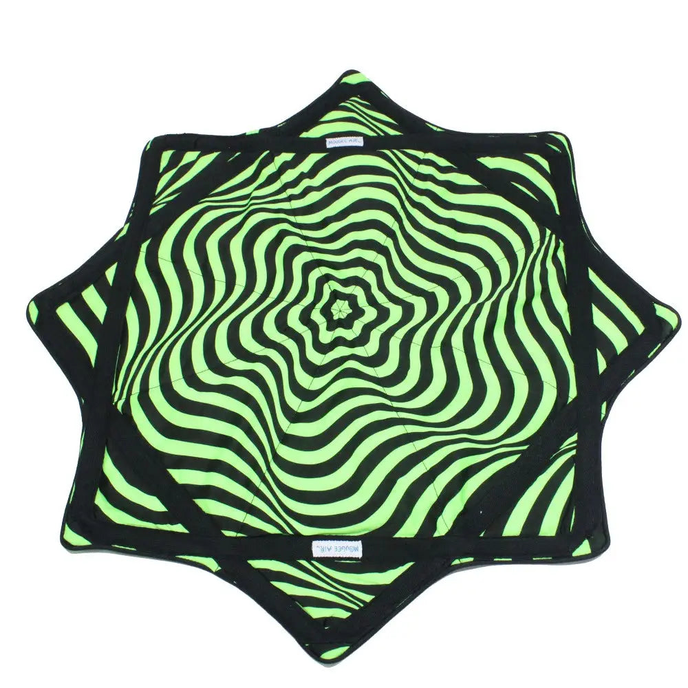 Mougee UV Reactive Series - Green Ripple - Neon - AIR - flow star