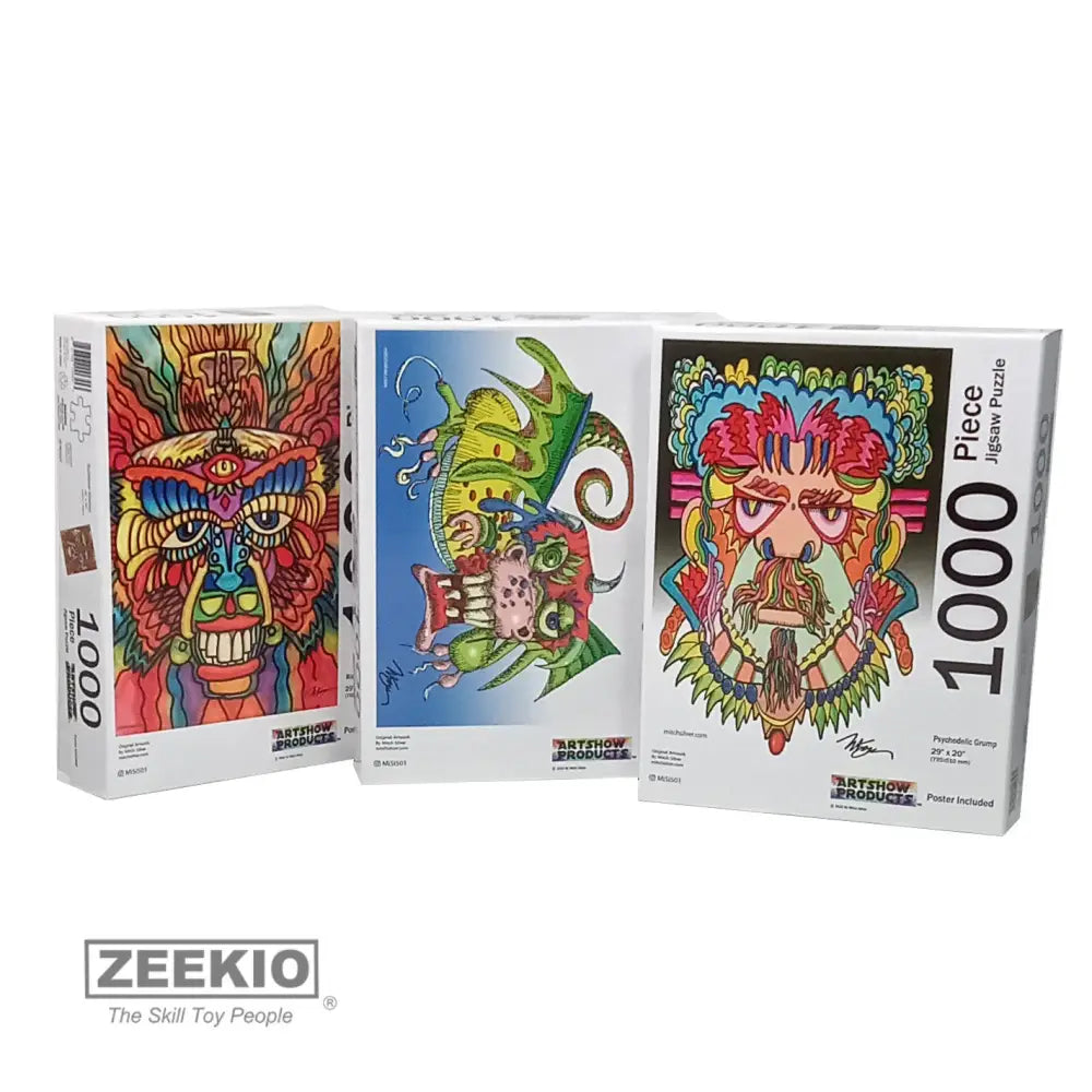 Premium 1000 Piece Jigsaw Puzzle 29’’x 20’’ Orig. Artwork by MiSi501