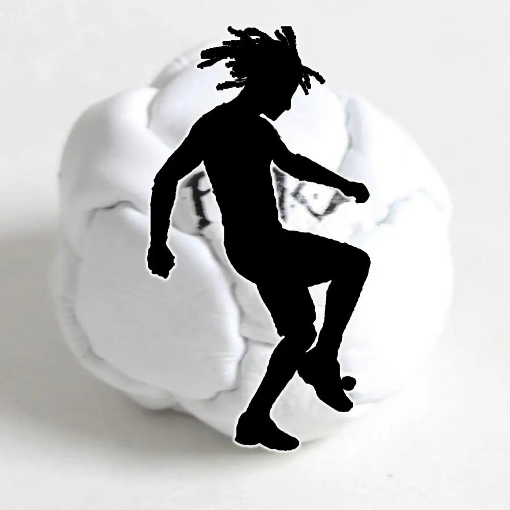 The Fury Footbag - Genuine Leather - 14 Panel Hand Stitched - Sand filled Hacky Sack - Footbags