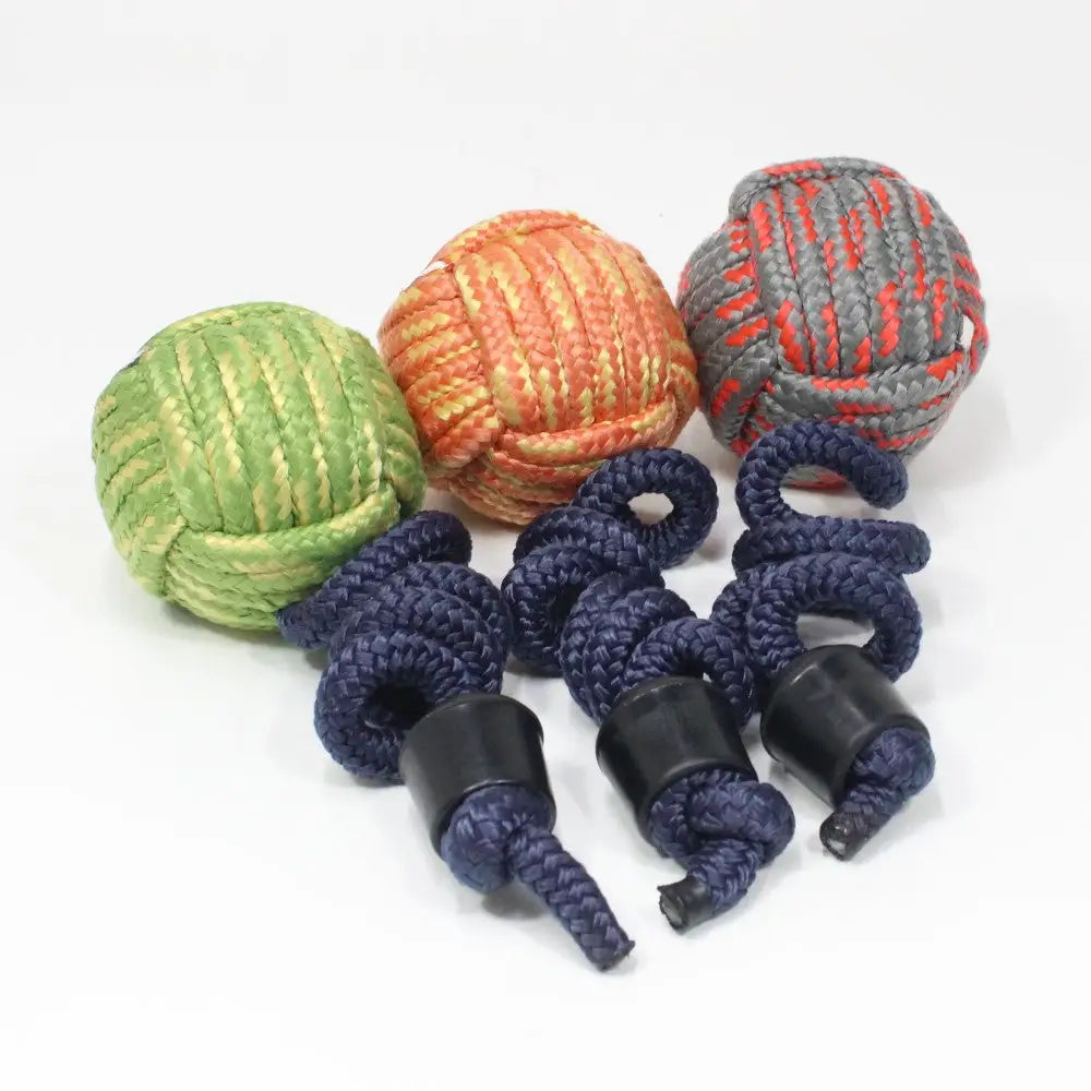 Wolf Poi 85mm Handmade Monkey Fist Contact