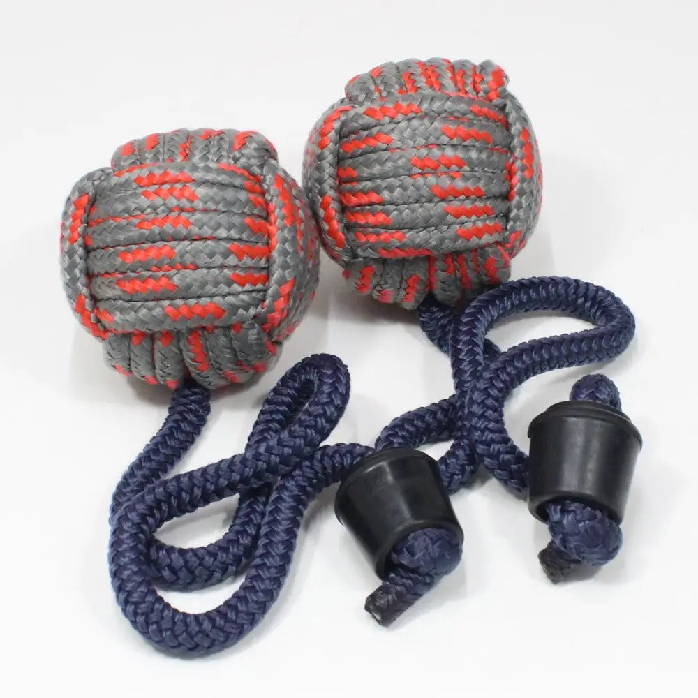 Wolf Poi 85mm Handmade Monkey Fist Contact - Cyber