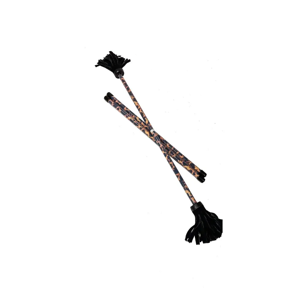 Z-Stix Hand Made Professional Flower Sticks-Devil Sticks- Animal Series - King / Tortoise Shell - juggling sticks