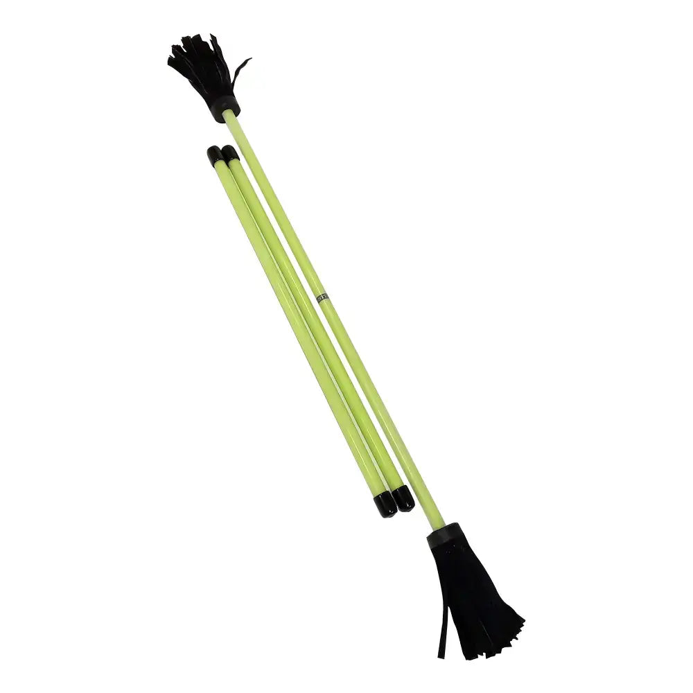 Z-Stix Hand Made Professional Flower Sticks-Devil Sticks- Neon Series - Mosquito / Yellow - juggling sticks
